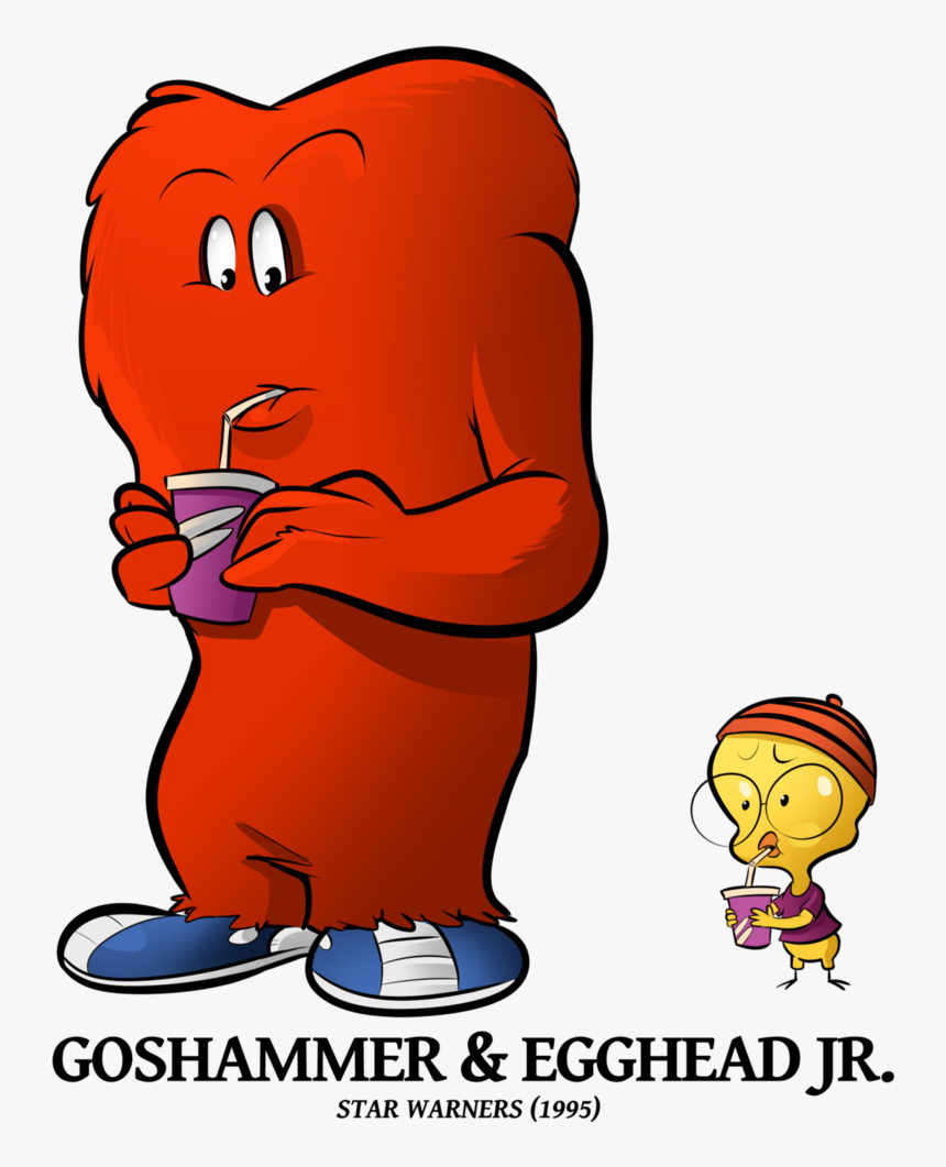 Clip Art Egghead Jr - Cartoon, HD Png Download