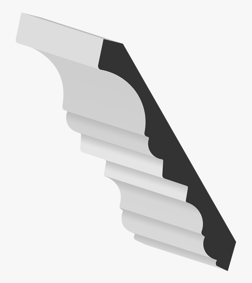 Crown Molding - Gun, HD Png Download