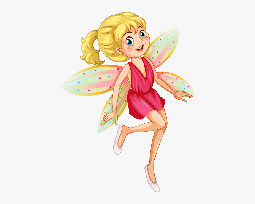 Cartoon Silhouette Illustration - Fairies Clipart, HD Png Download