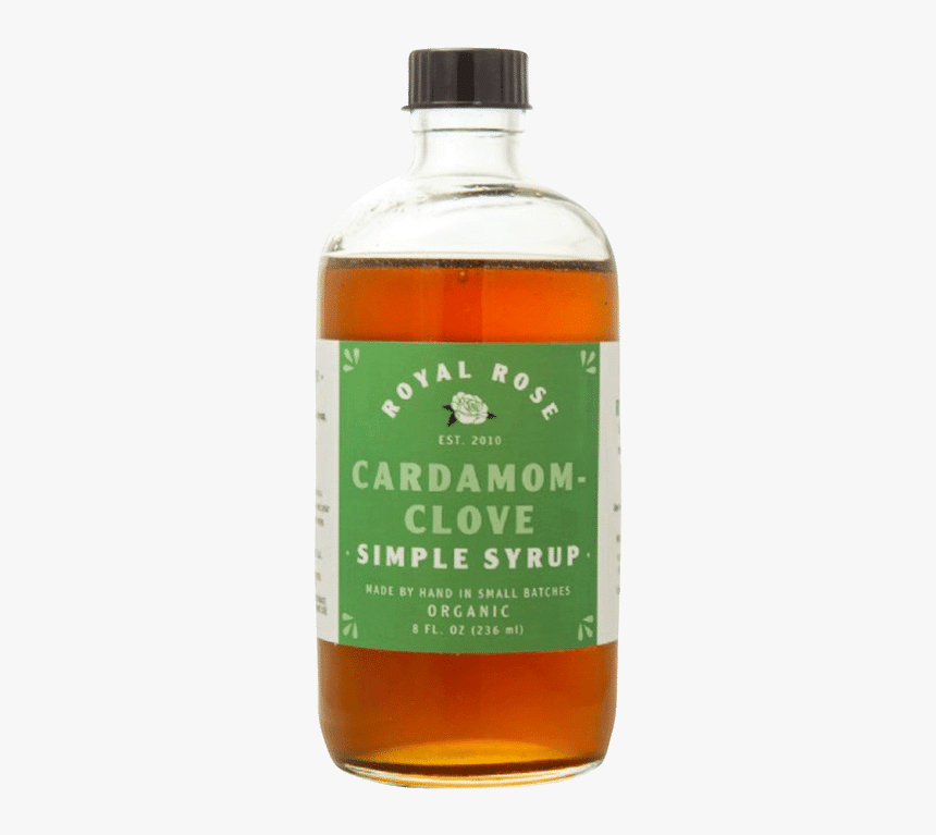 Royal Rose Cardamom Clove - Bottle, HD Png Download