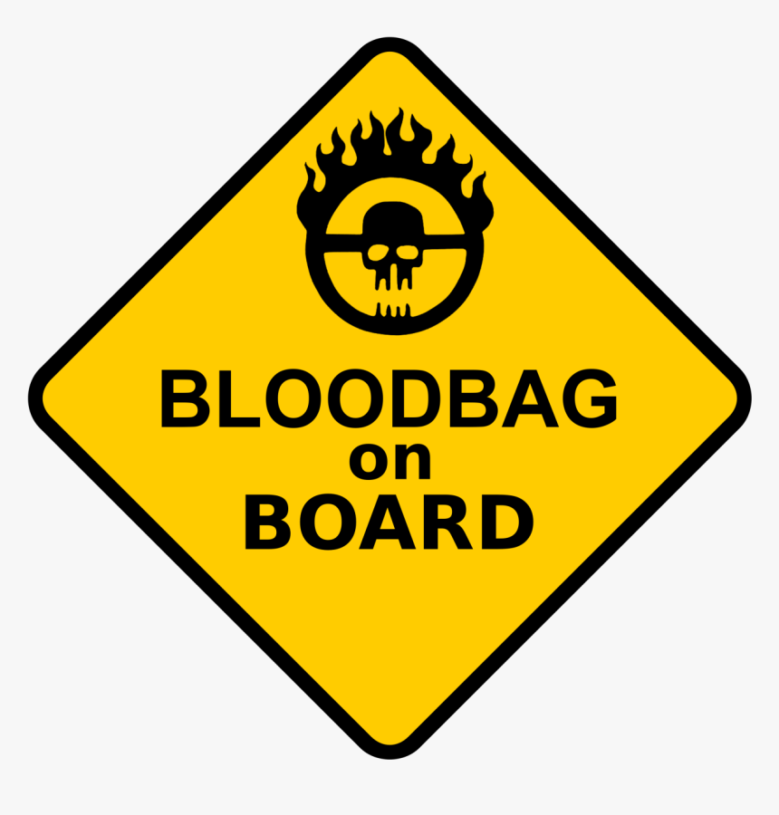 Hideo Kojima And George Miller Just Because If You - Baby On Board Sign Png, Transparent Png