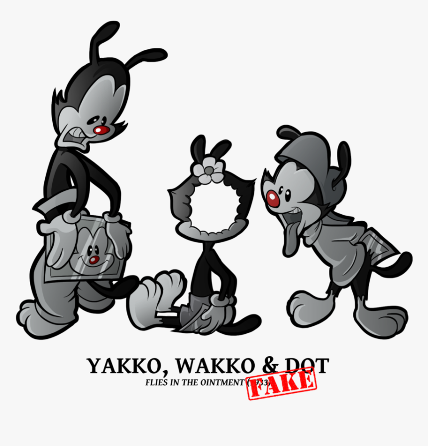 Dot Clipart Comic Book - Animaniacs Yakko Wakko And Dot, HD Png Download
