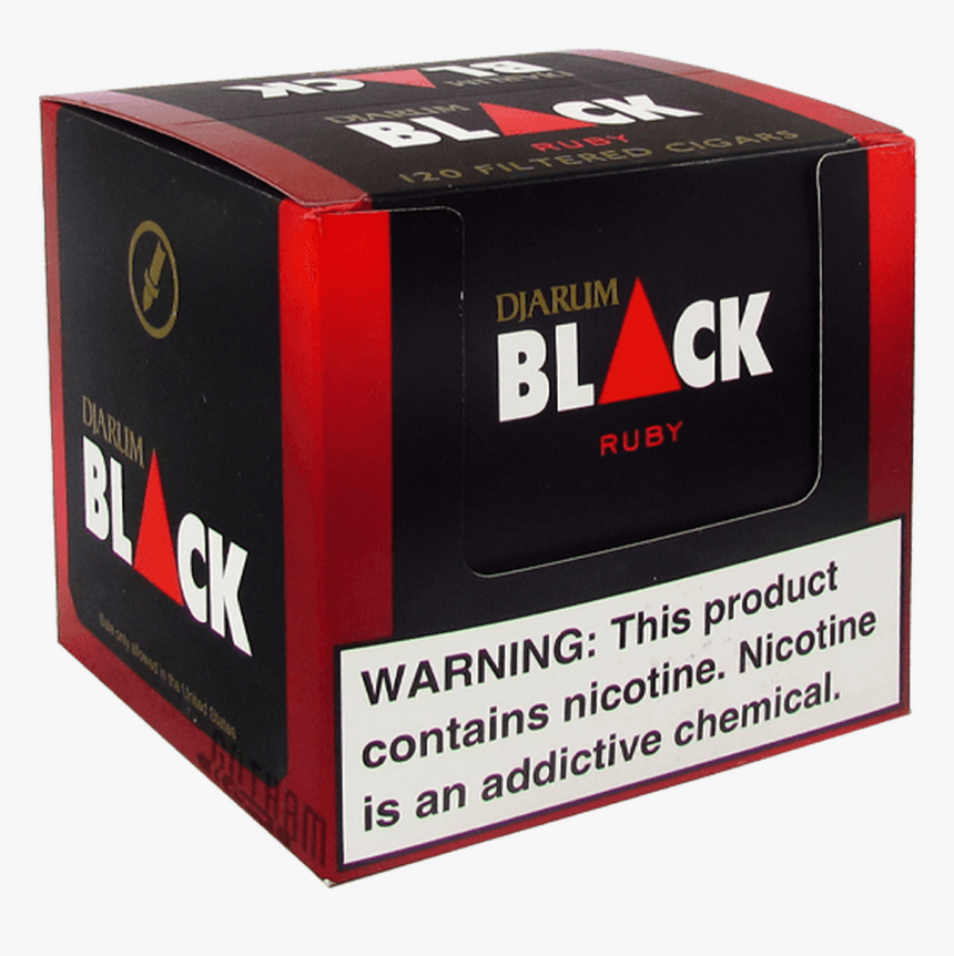 Djarum Filtered Clove Cigars Black Cherry - Djarum Black, HD Png Download