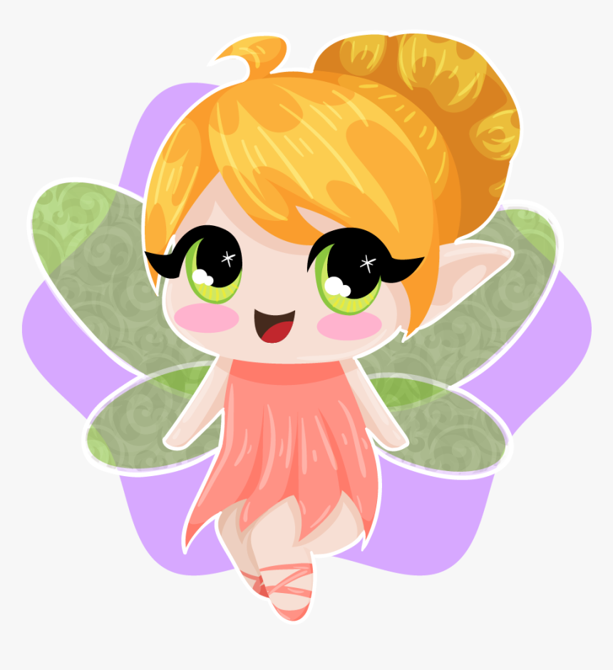 Top Fairy Clip Art Free Clipart Image - Cute Fairy Clipart, HD Png Download