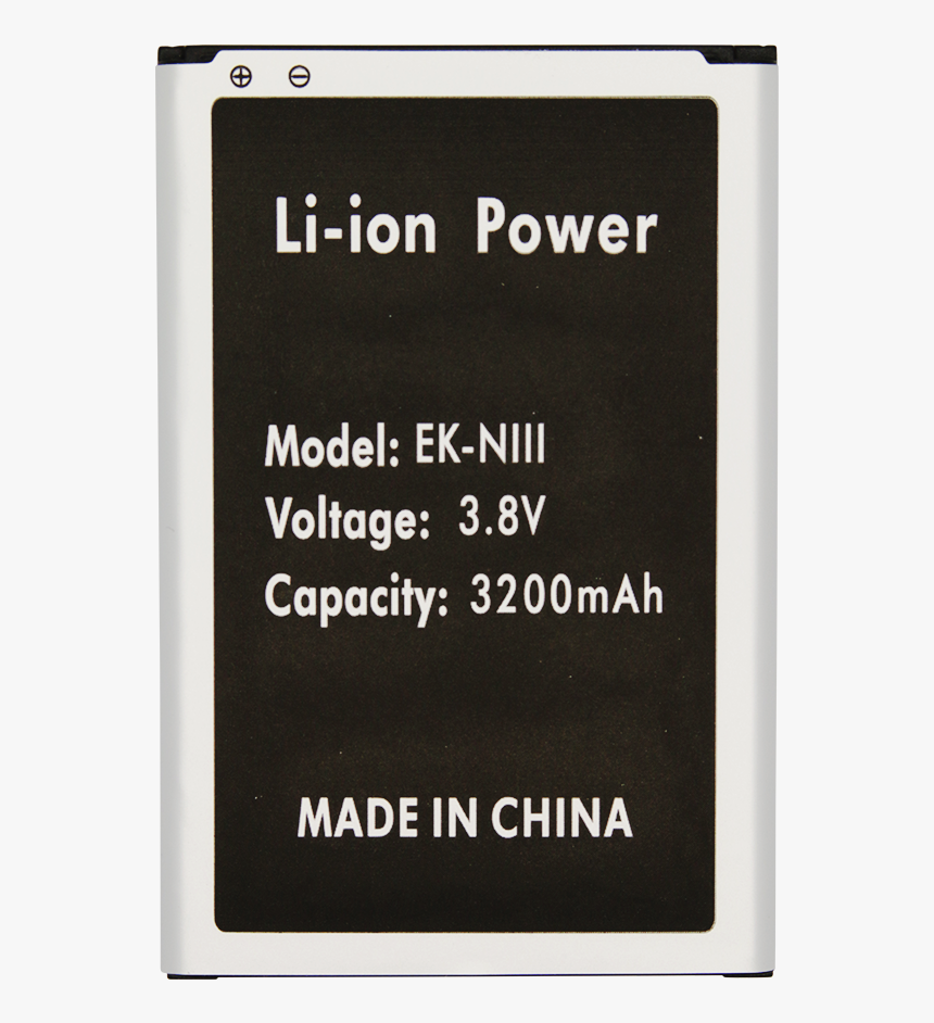 Samsung Galaxy Note 3 Battery - Sign, HD Png Download