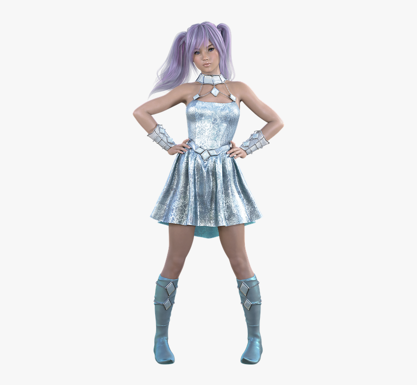 Fairy, Fantasy, Enchanted, Character, 3d, Beautiful - Girl, HD Png Download