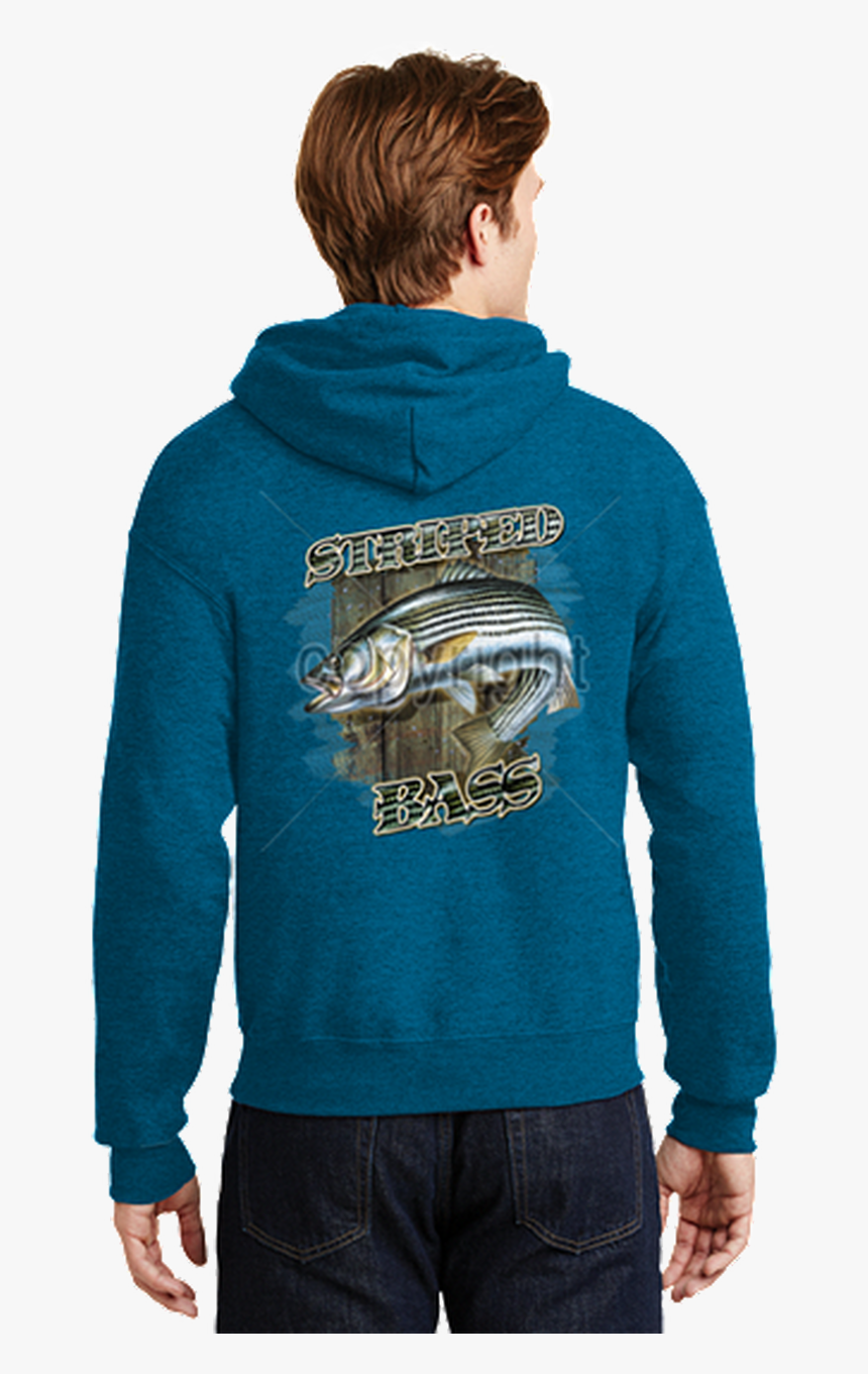 Striped Bass Hoodie - Hoodie, HD Png Download
