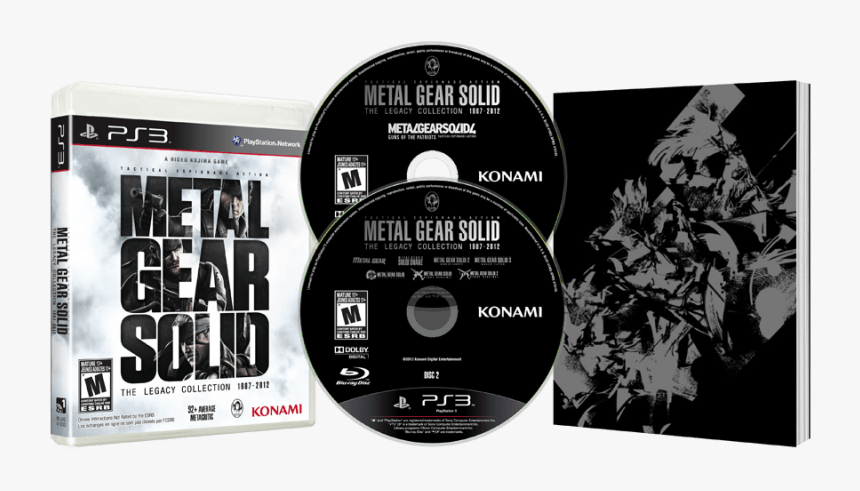 Metal Gear Solid The Legacy Collection Ps3 Beauty Shot - Metal Gear Solid The Legacy Collection Ps3, HD Png Download