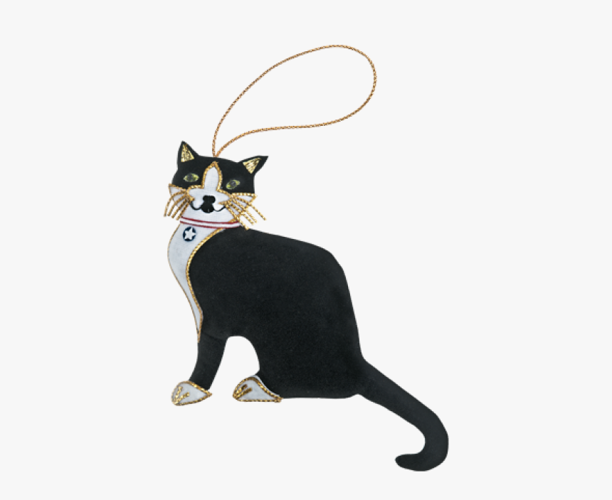 Socks Ornament - Domestic Short-haired Cat, HD Png Download