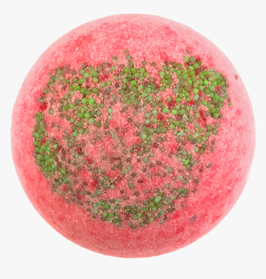 Brubaker Huge Handmade Fizzing Bath Bomb Strawberry - Glitter, HD Png Download