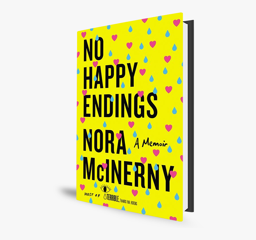 No Happy Endings Book - Graphic Design, HD Png Download
