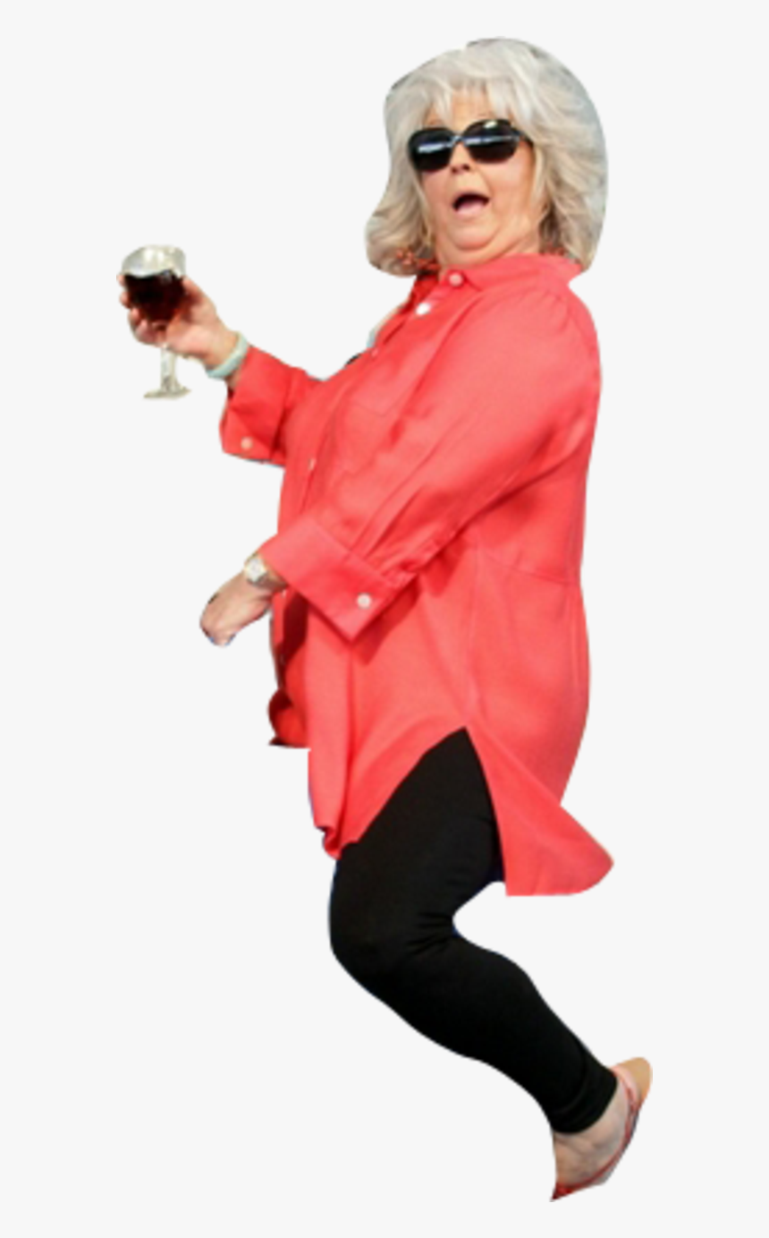 Paula Deen Clothing Red Pink Costume Shoulder Eyewear - Man Riding A Shrimp, HD Png Download
