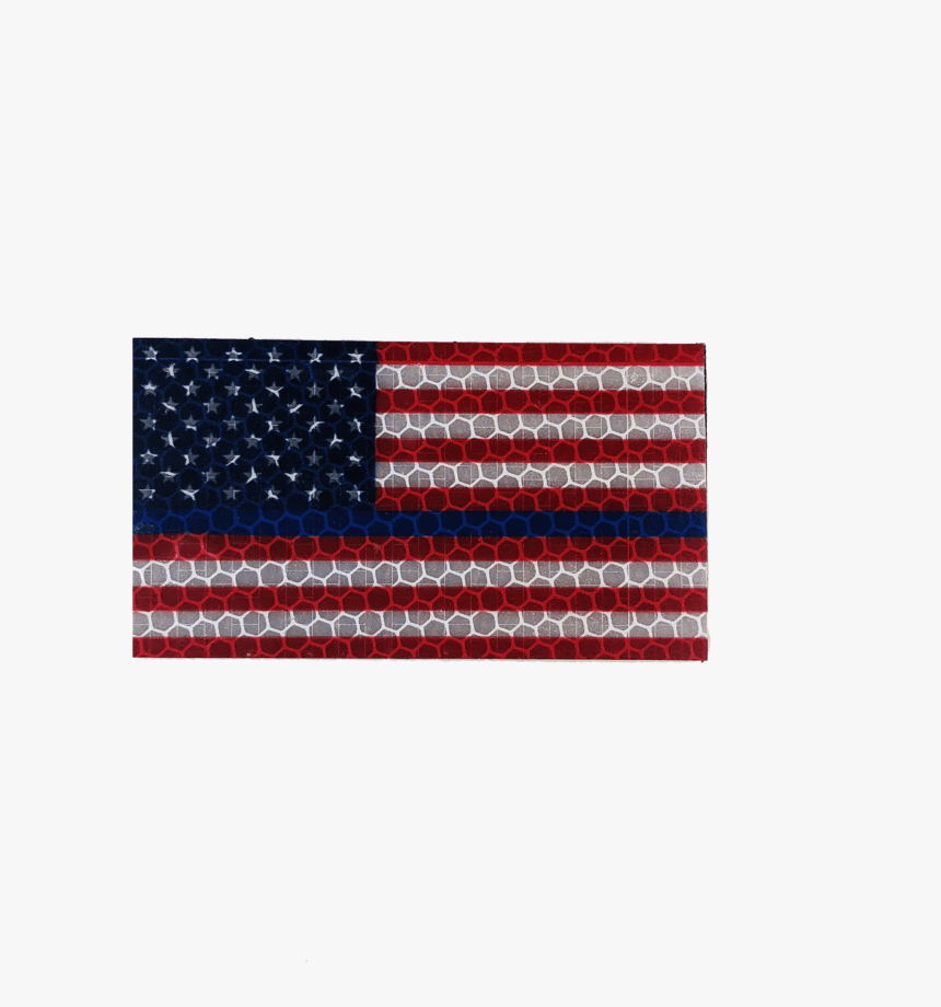 Transparent Blue Line Flag Png - Wood American Flag Dimensions, Png Download