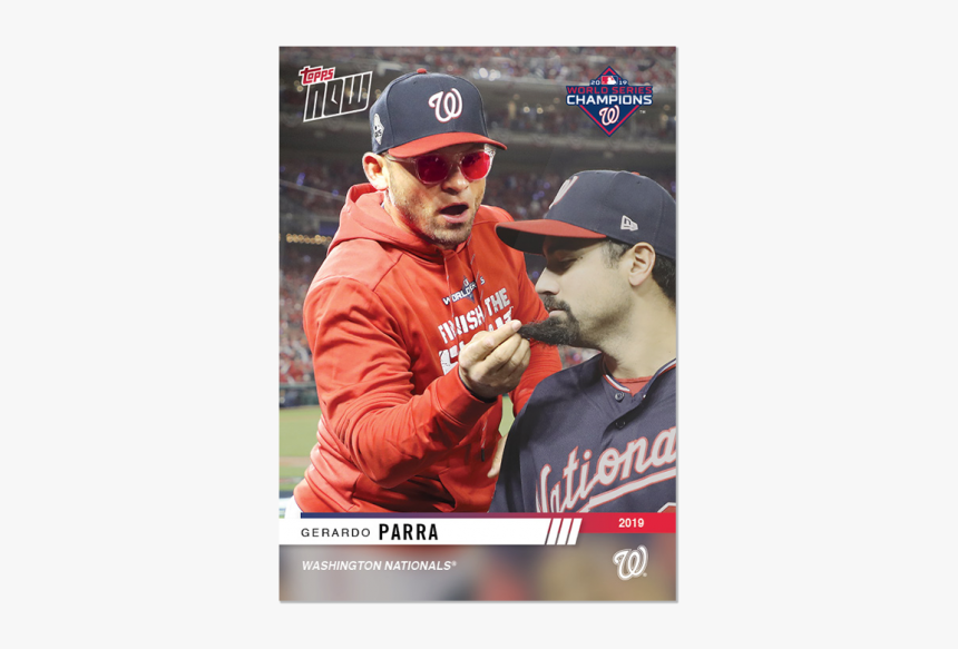 2019 Washington Nationals Topps Now® World Series 20 - Washington Nationals, HD Png Download