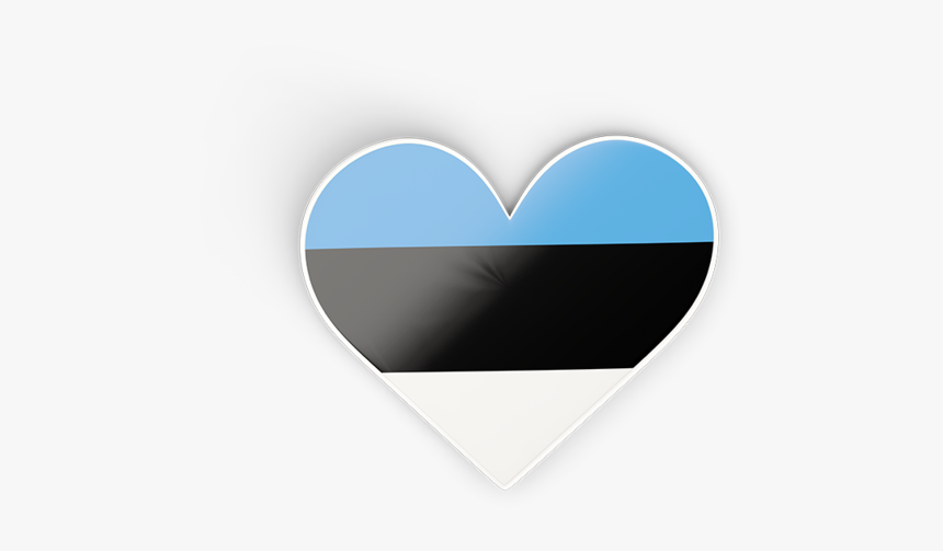 Download Flag Icon Of Estonia At Png Format - Estonia Flag Heart Png, Transparent Png