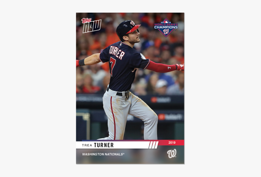 2019 Washington Nationals Topps Now® World Series 20 - College Baseball, HD Png Download