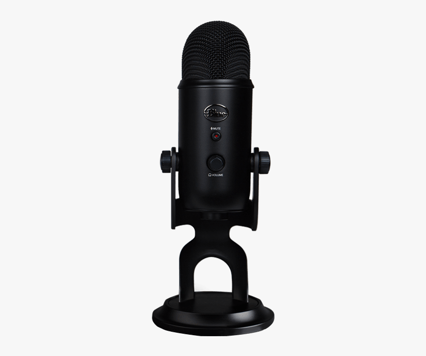 Yeti Blackout, Professional, 3 Condenser, Usb, Black, - Blue Yeti Blackout, HD Png Download