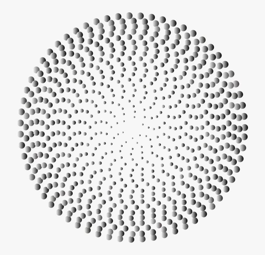 Circle,penrose Triangle,illusion - Abstract Circles In Transparent, HD Png Download
