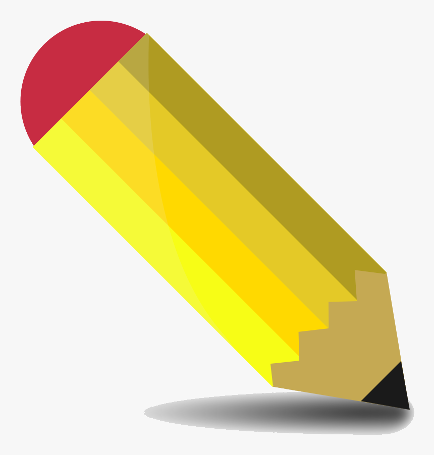 Pencil Clipart Free Transparent Png - Graphic Design, Png Download