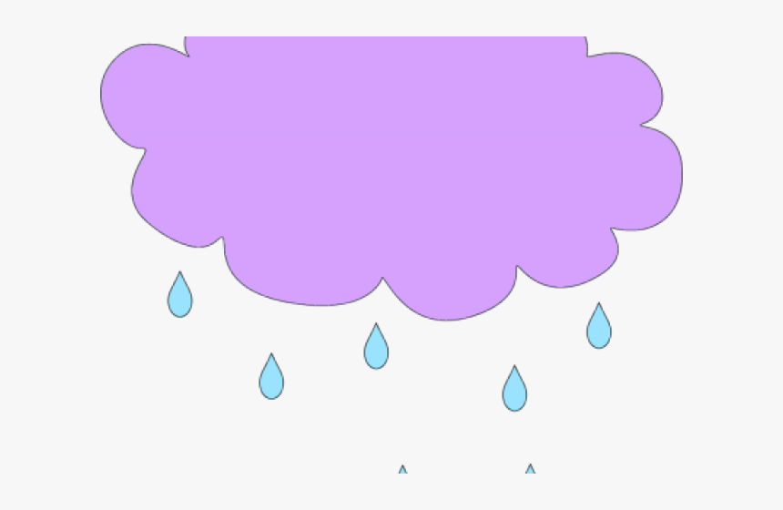 Purple Cloud Cliparts, HD Png Download