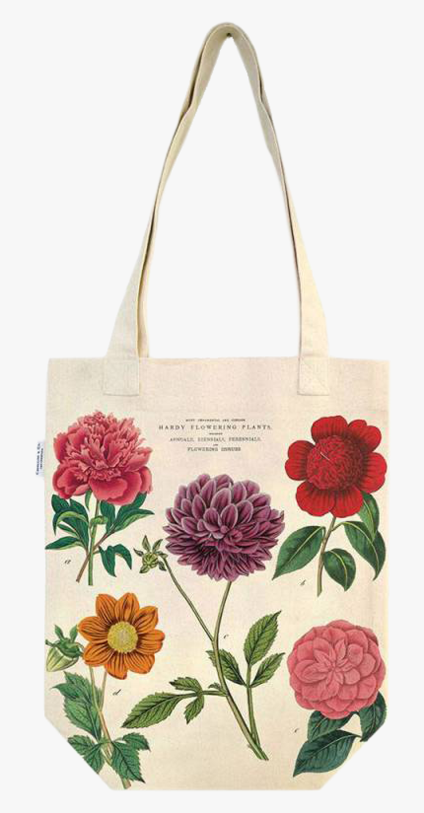 Botanica Flowers Cotton Tote Bag Thumbnails - Cavallini Posters Flower, HD Png Download