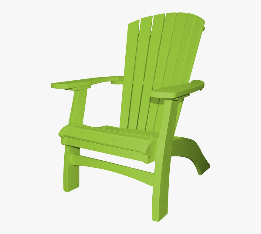 Poly Casual Seaside Upright Adirondack Chair - Outdoor Bench, HD Png Download