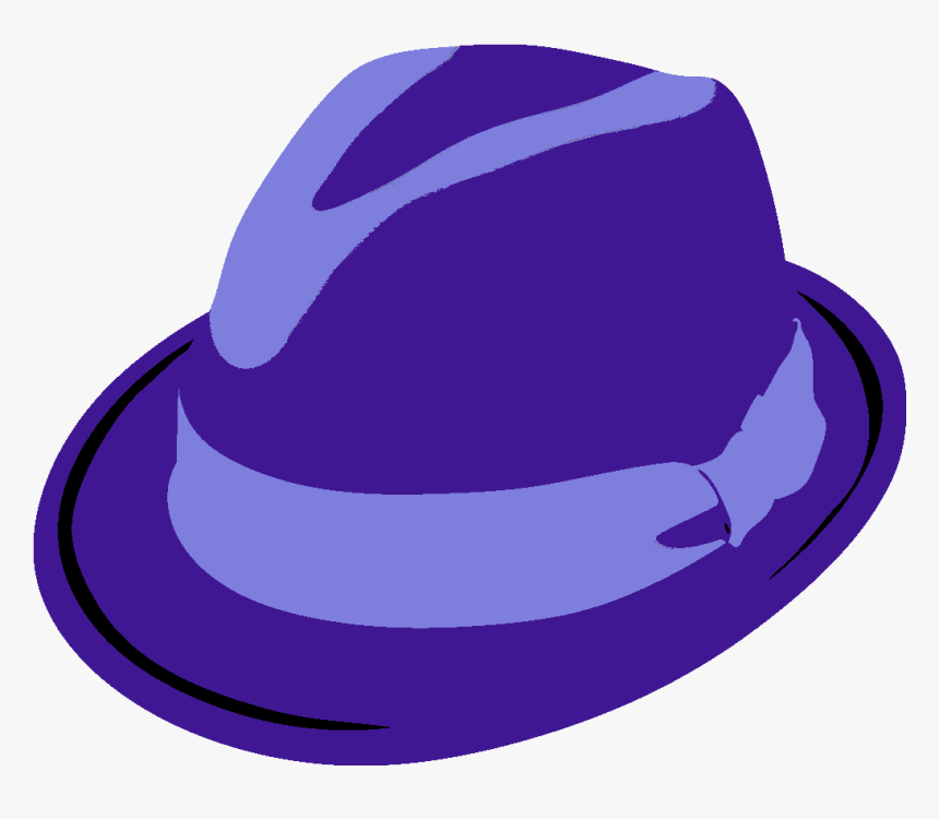 Lavender Hat - Fedora, HD Png Download