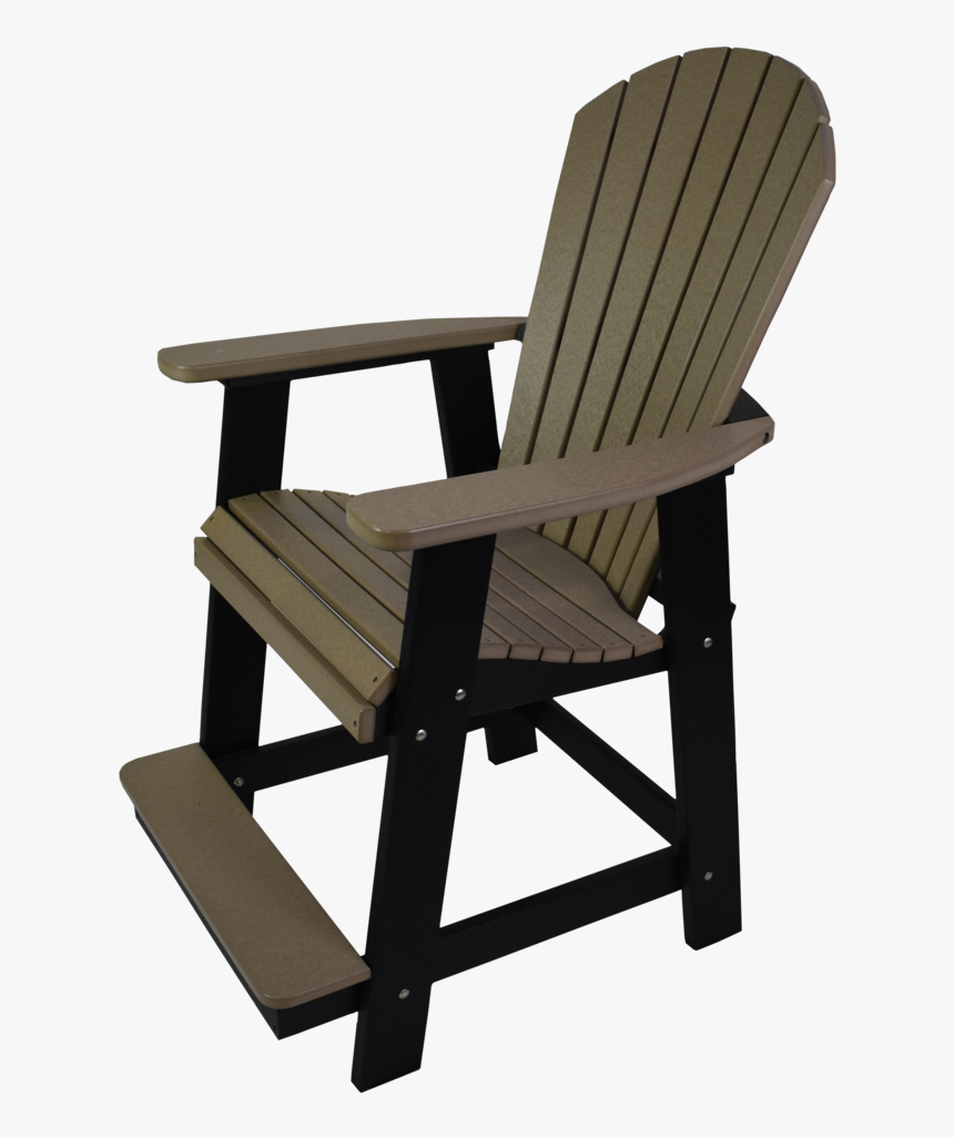 Cafe Adirondack Chair - Rocking Chair, HD Png Download