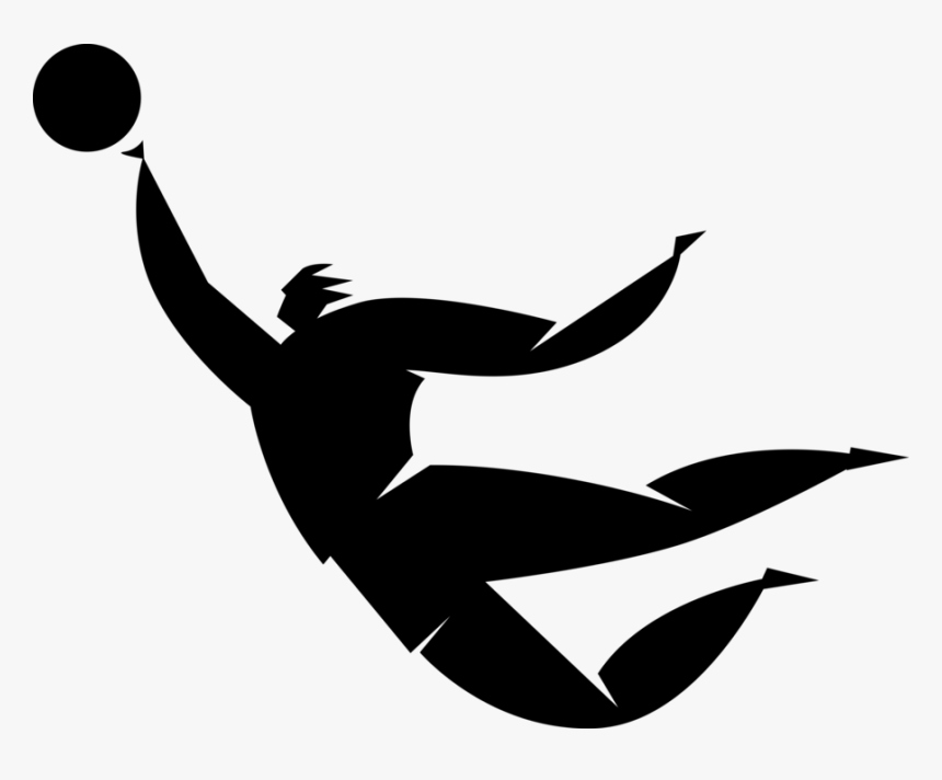 Vector Illustration Of Sport Of Soccer Football Goalie - Goalkeepers Silhouette Png, Transparent Png