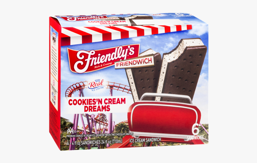 Friendly's Ice Cream Sandwich, HD Png Download