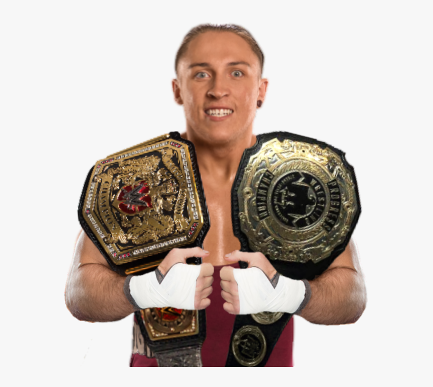 Pete Dunne Progress And Uk Champion , Png Download - Wwe Pete Dunne Champion, Transparent Png