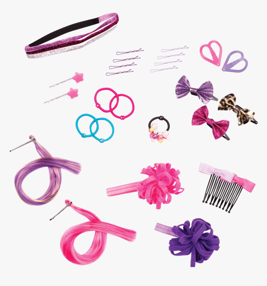 Rock N Sweet Hair Accessories - Our Generation Hair Accessories, HD Png Download
