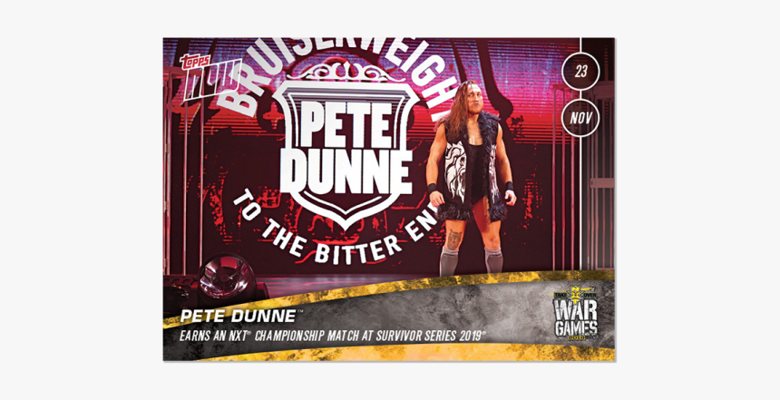 Pete Dunne™ Earns An Nxt® Championship Match At 2019 - Flyer, HD Png Download