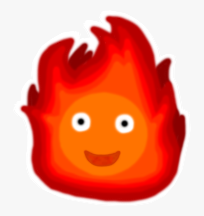 Calcifer - Cartoon, HD Png Download