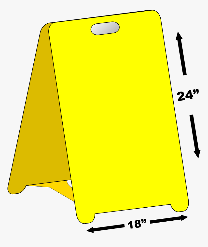 Blank Sandwich Board Signs, HD Png Download