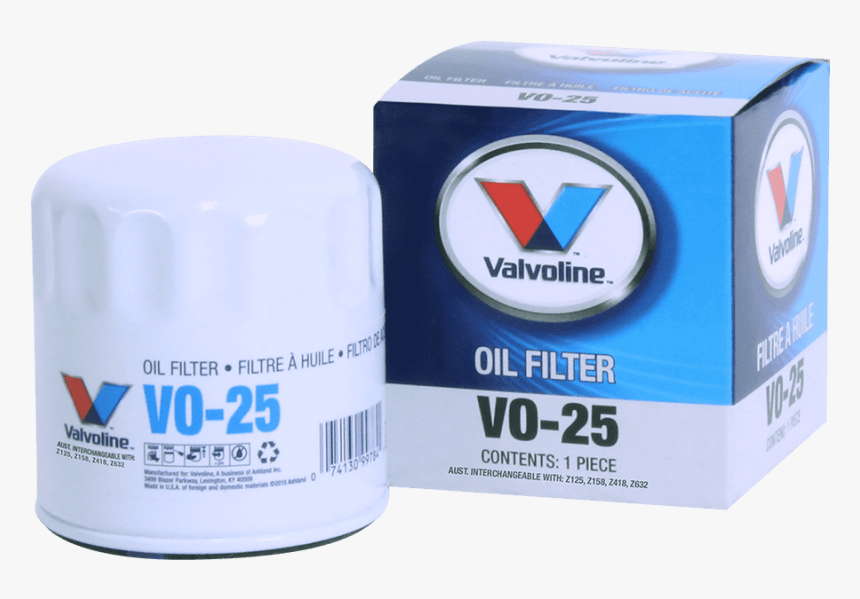 Vo 25 Multi Fit Oil Filter - Valvoline Oil Filter Vo 106, HD Png Download