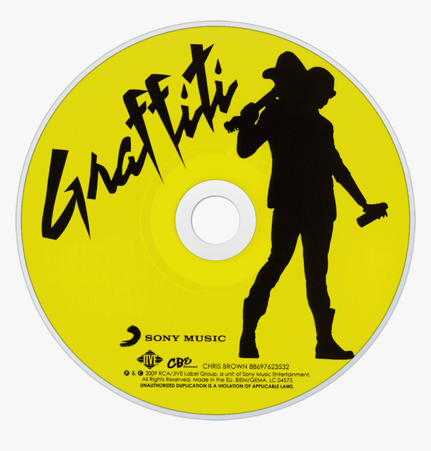 Graffiti Chris Brown Cd, HD Png Download