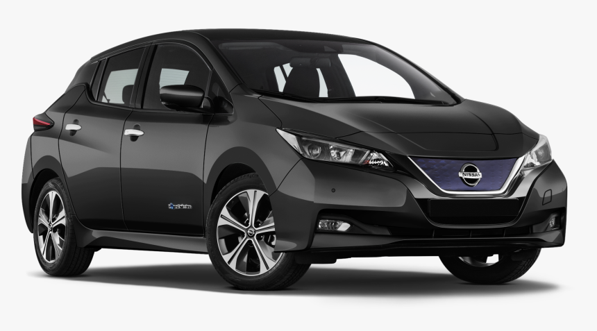 Transparent Nissan Leaf Png - Black Nissan Leaf E+, Png Download