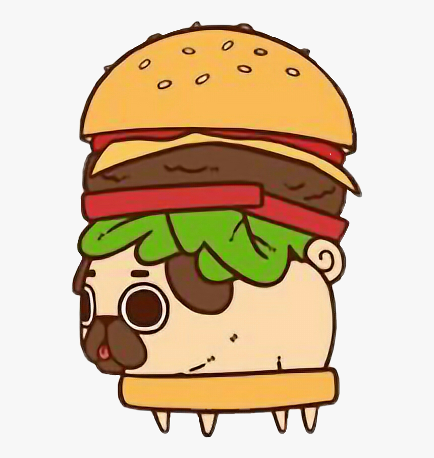 #freetoedit - Cute Kawaii Pug, HD Png Download