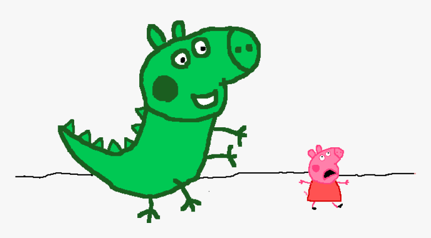 Leaks From The Next Jurassic World Movie - T Posing Peppa Pig, HD Png Download