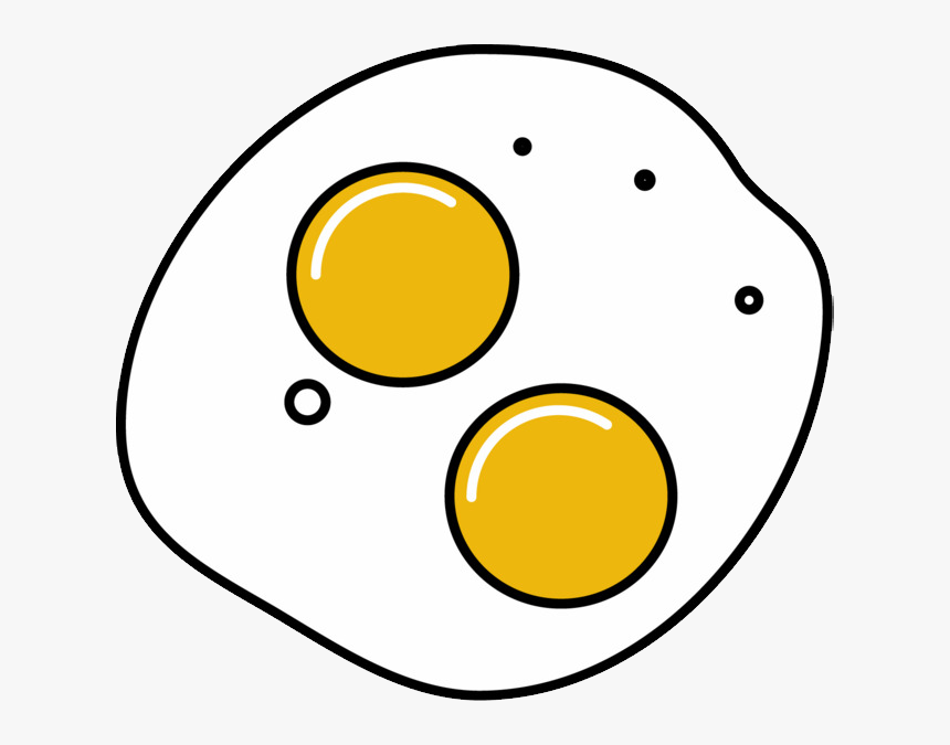 Fried Egg Png - Circle, Transparent Png