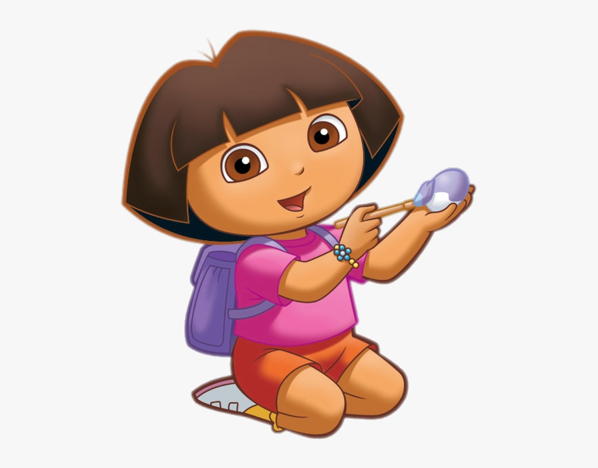 Dora The Explorer Sitting, HD Png Download