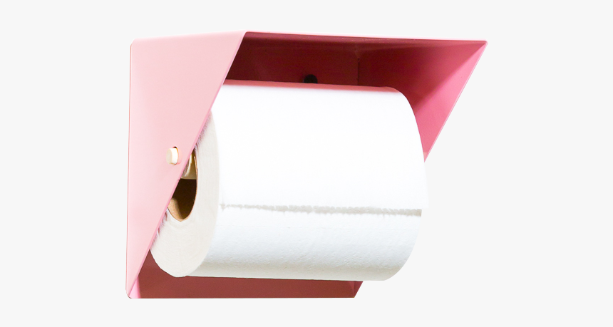 Img - Pink Metal Toilet Paper Holder, HD Png Download