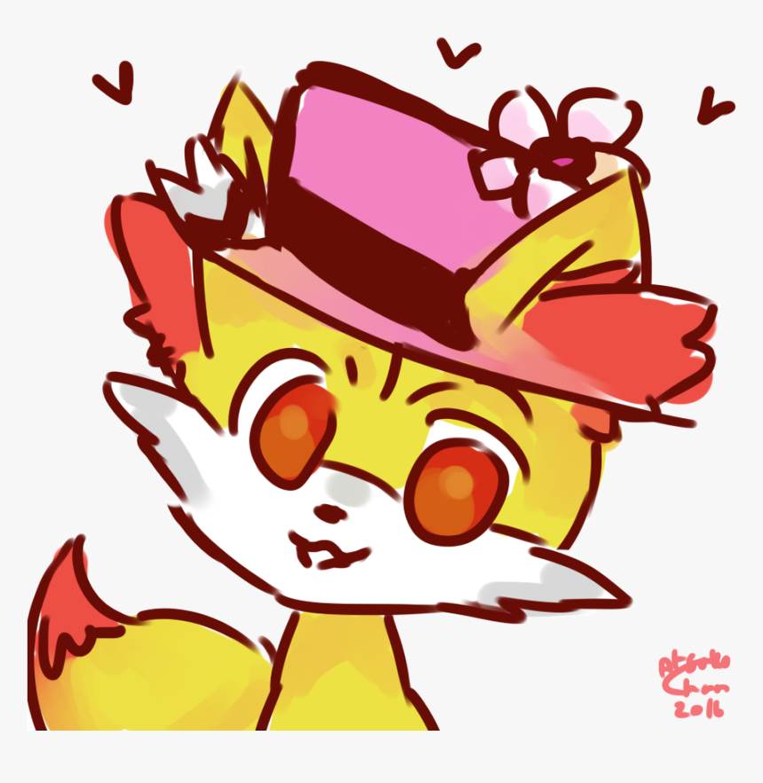 Fennekin With Hat, HD Png Download
