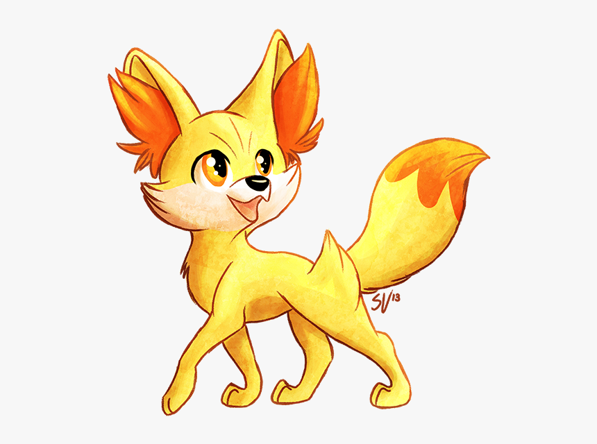 Fennekin - Cartoon, HD Png Download