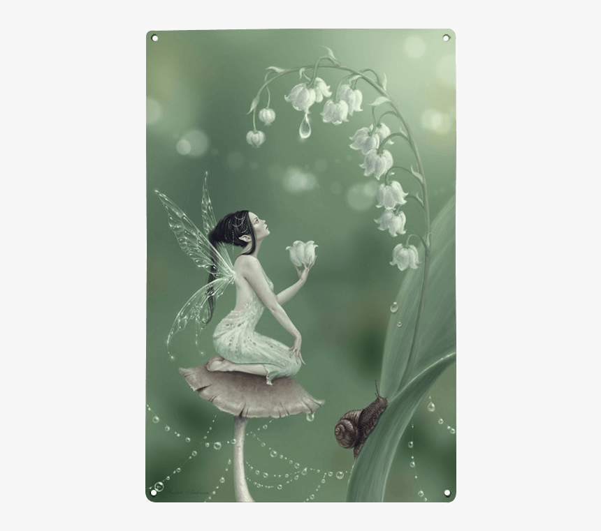 Lily Of The Valley Metal Fairy Sign - Flower Fairy Lily Of The Valley, HD Png Download