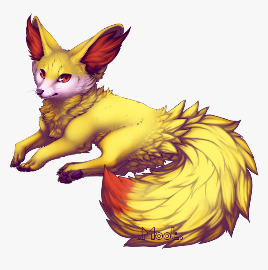 Realistic Fennekin, HD Png Download