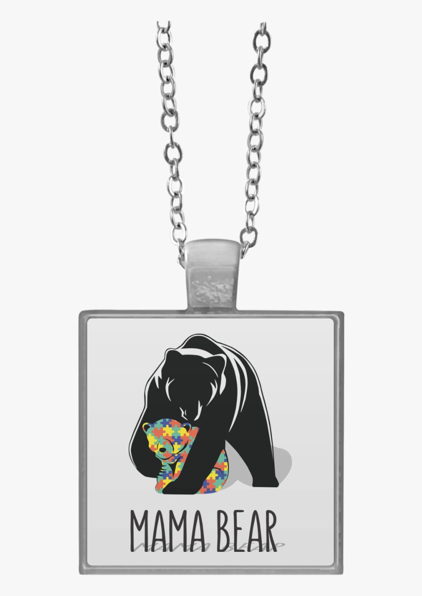 Mama Bear Necklaces - Necklace, HD Png Download