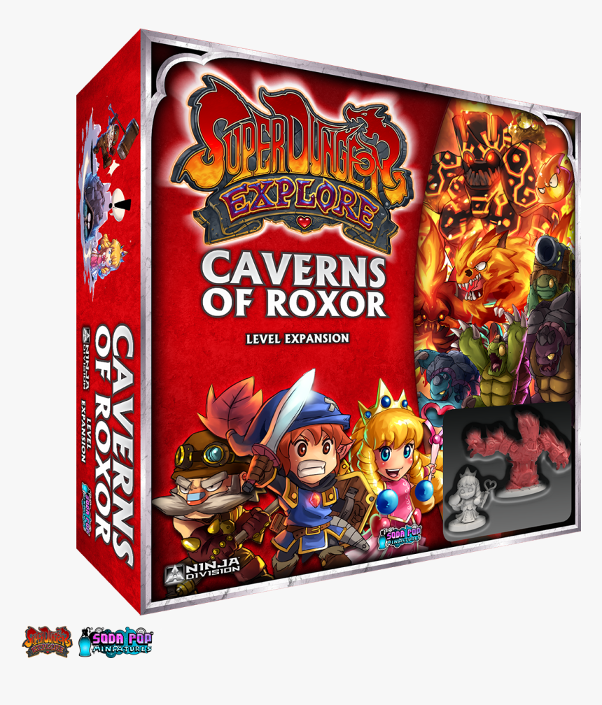 Super Dungeon Explore Caverns Of Roxor, HD Png Download