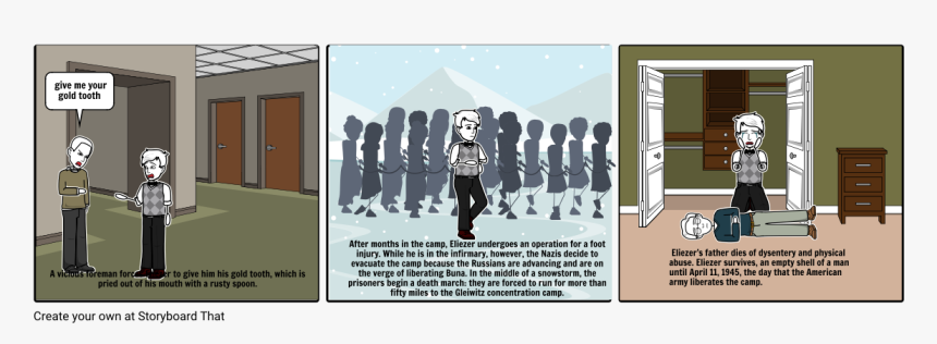 Creepypasta Clockwork Storyboard, HD Png Download